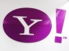Yahoo! Plexiglas, Konturgefräst, Wandmontage, München, Werbelogo Dreidimensional, Hochglanzpolitur