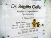 Arztpraxis Galler, in Dachau, Praxisschild, Acrylschild im Digitaldruck - Praxisschild