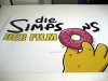 Die Simpsons der Flim, Kinowerbung Digitaldruck, Gewebeplane, Banner, Netzvinyl, MÃ¼nchen